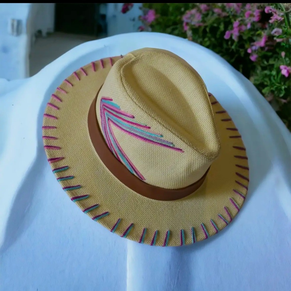 Campelle - The Florence Hat - Handmade Banana Fiver Boho Fedora
